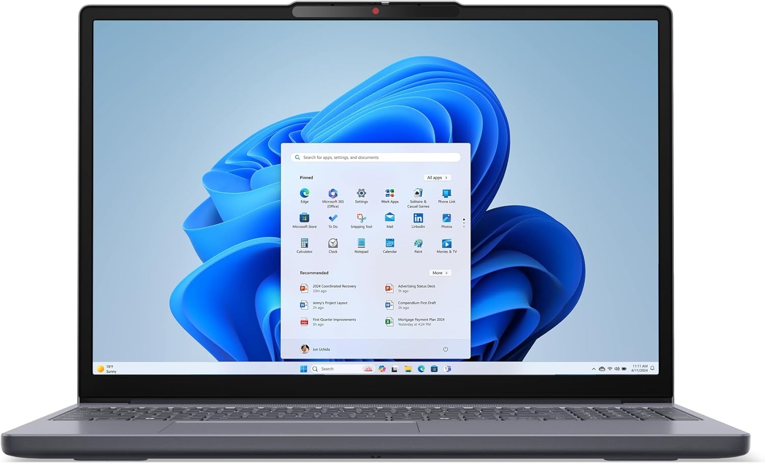 Notebook Lenovo IdeaPad Slim 3 15IRH10 Intel Core i5-13420H 8GB 256GB SSD Windows 11 15.3" - 83NS0003BR Luna Grey - Imagem 2