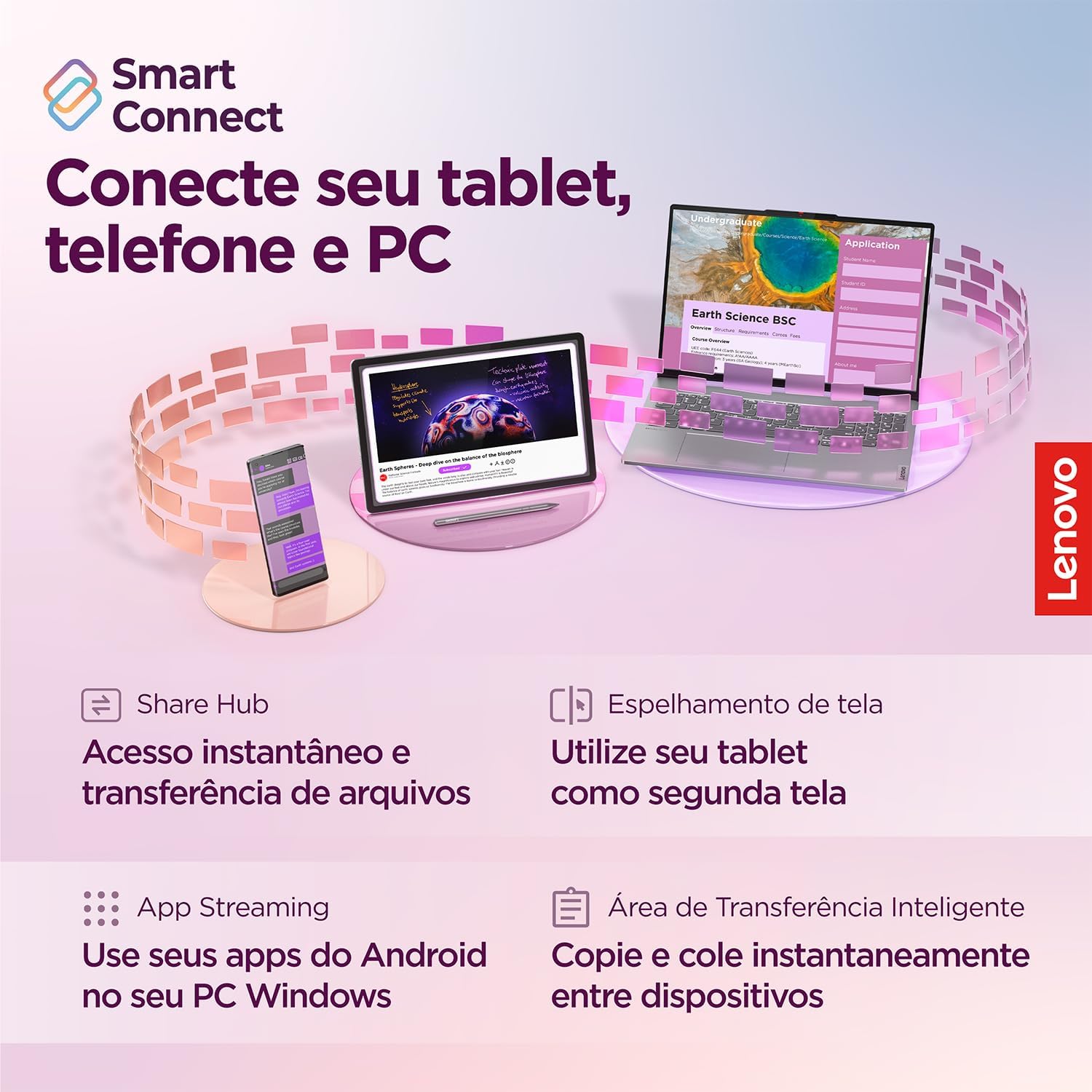Notebook Lenovo IdeaPad Slim 3 15IRH10 Intel Core i5-13420H 8GB 512GB SSD Windows 11 15.3" - 83NS0002BR Luna Grey - Imagem 4