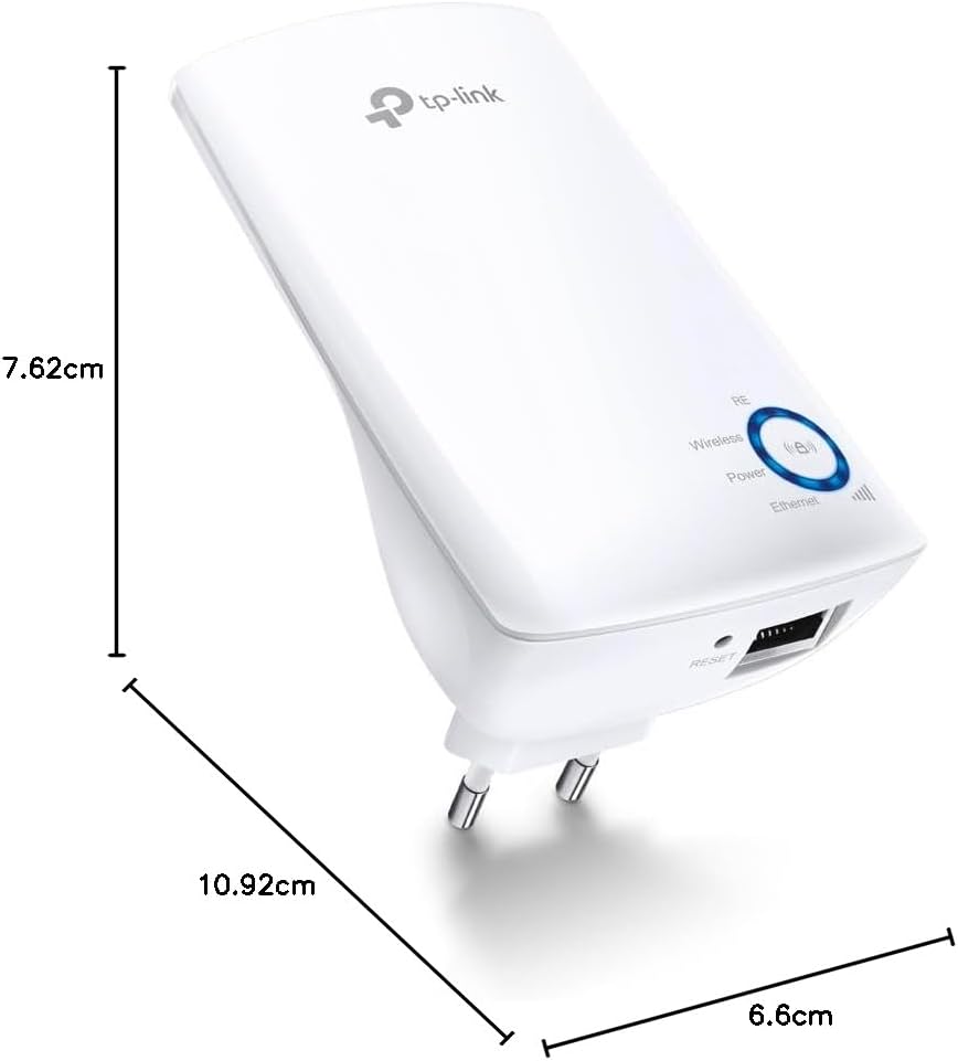 Repetidor Tp-Link Wireless Tl-Wa850Re 300Mbps Com Botao Wps Tpn0108, TP Link, Repetidores - Imagem 8
