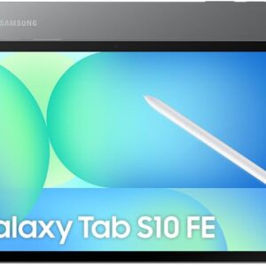 Tablet Samsung Galaxy Tab S10 FE, Cinza, 128GB, 8GB RAM, Tela Imersiva de 10.9" 90Hz, Camera Traseira de 13MP, Câmera Frontal de 12MP Ultra Wide, Wifi 6, IP68, Android 15