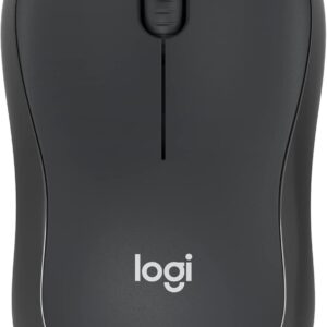 Mouse Sem Fio Logitech M240 com Conexão Bluetooth, Clique Silencioso, Design Ambidestro Compacto, Bateria de 18 Meses, Compatível com Windows, macOS, ChromeOS - Grafite