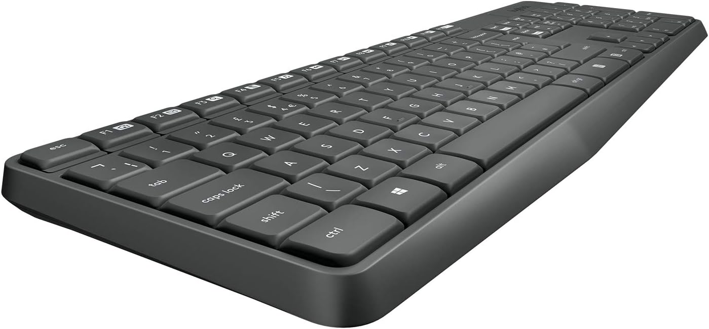 Combo Teclado e Mouse sem fio Logitech MK235 com Conexão USB, Pilhas Inclusas e Layout ABNT2 - Imagem 10