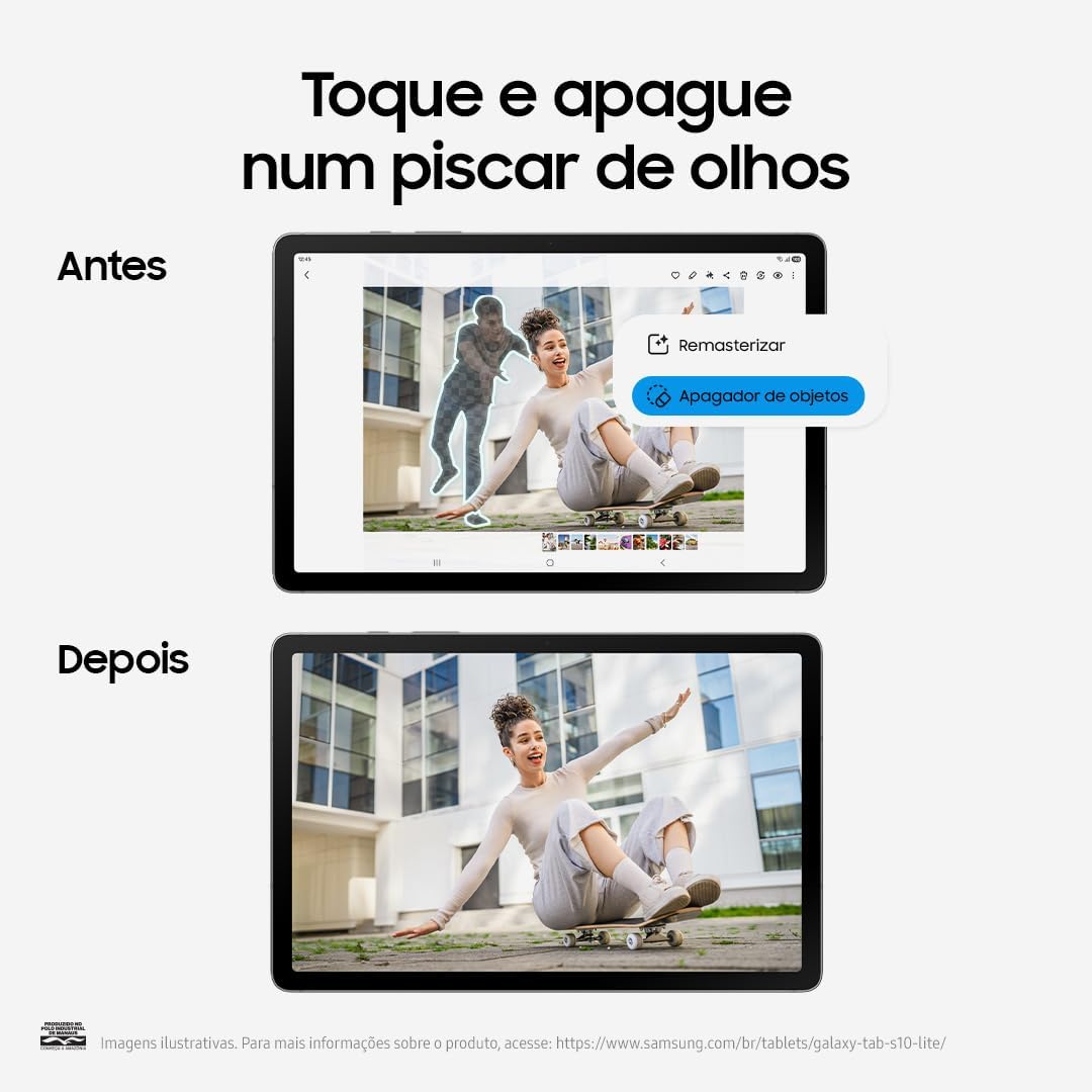 Galaxy Tab S10 Lite, 128GB, Tela 10.9", WIFI, Cinza - Imagem 6