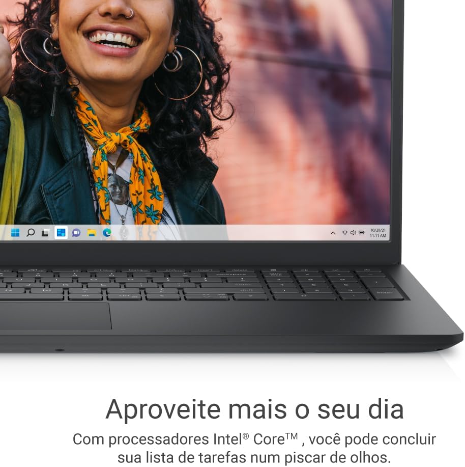 Notebook Dell Inspiron I15-I1300-A30P 15.6" Full HD 13ª Gen Intel Core i5 8GB 512GB SSD Win 11 Preto Carbono - Imagem 4