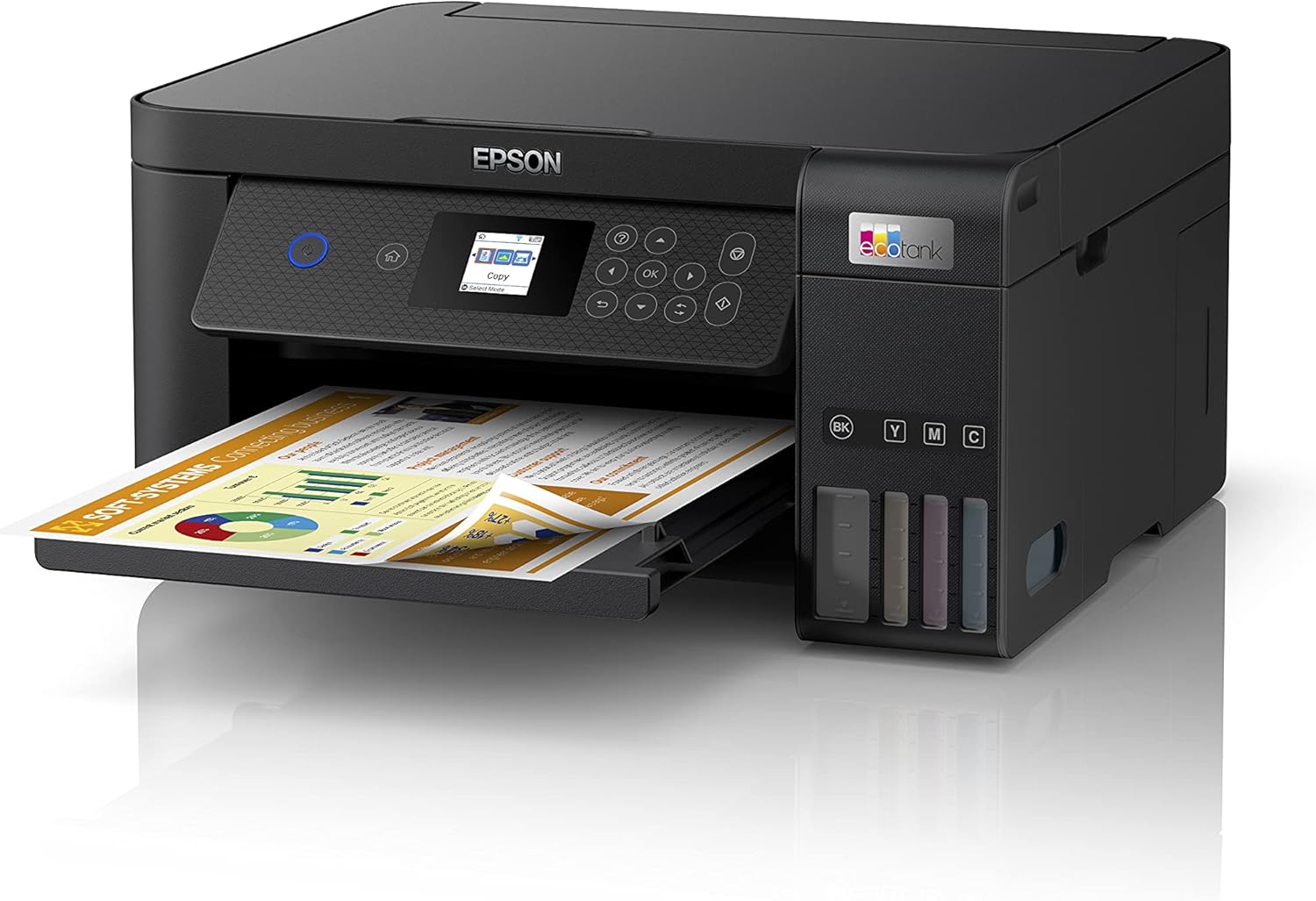 Epson, Multifuncional, Ecotank L4260 - Tanque de Tinta Colorida, Wi-Fi Direct, Frente e Verso Automático, Bivolt - Imagem 3