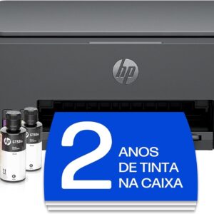 Impressora Multifuncional HP Smart Tank 581 Tanque de Tinta Colorida Wi-Fi, USB - Alta Economia -Copiadora e Scanner (4A8D5A)