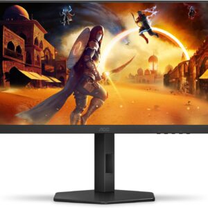 AOC, Monitor Gamer G4 24” 180Hz, 24G4/P, 0,5ms IPS, com Ajuste de Altura