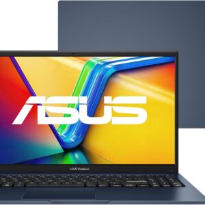 Notebook ASUS Vivobook 15, Intel Core i5, 16 GB, 512 GB SSD W11 Home, 15.6'' FHD, Quiet Blue -X1504VA-NJ1745W