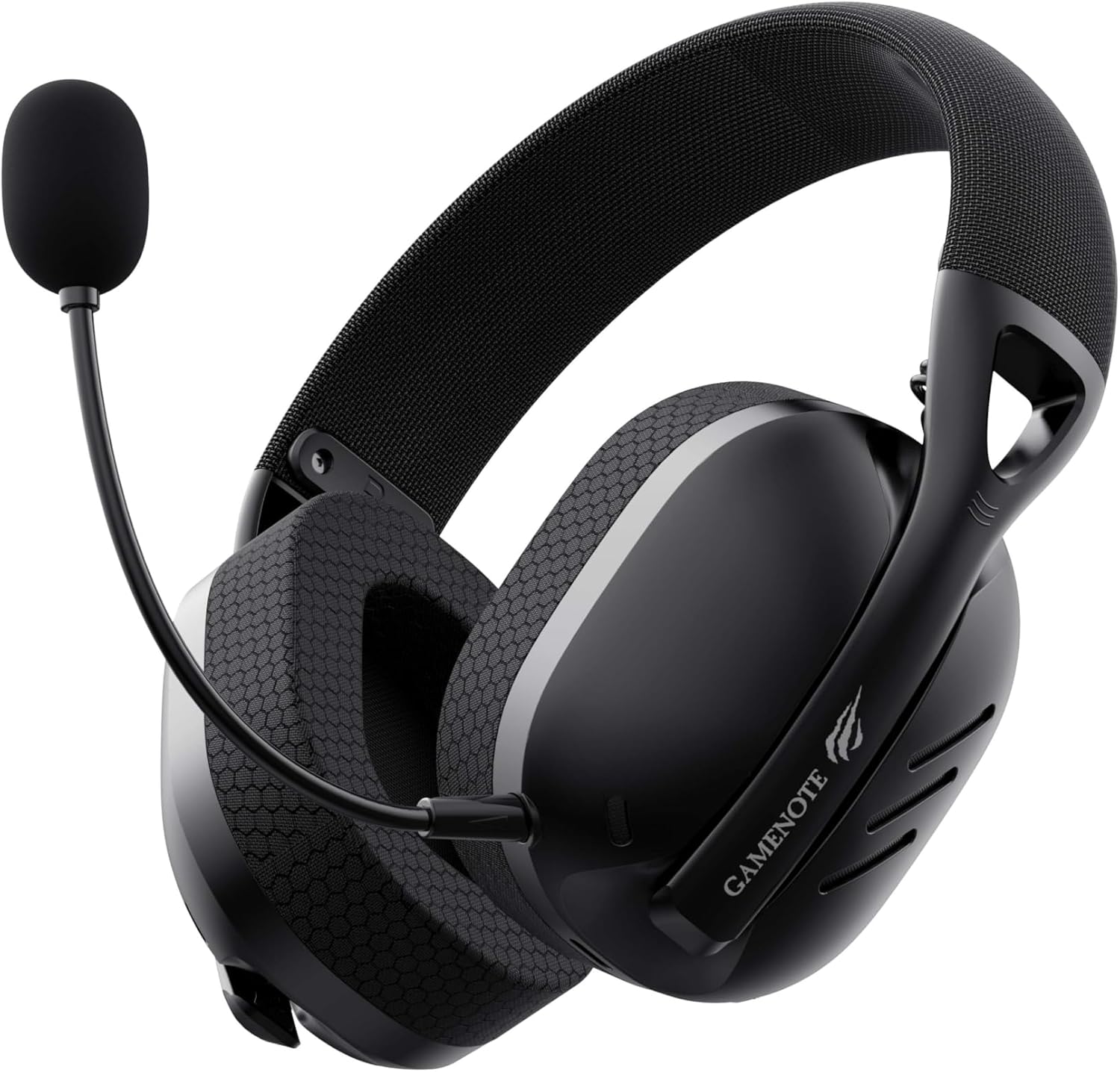 Havit Fone de Ouvido Headset Gamer Fuxi-H3 Black Com Fio e Sem Fio, Wireless 2,4GHz, Bluetooth, Cabo USB-C - Imagem 5