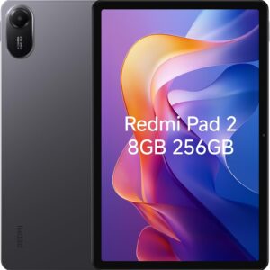 Xiaomi Redmi Pad 2 apenas WiFi (sem chamadas ou texto) 27.9 cm 2.5K Octa Core 4 alto-falantes ROM global 9000mAh Bluetooth 5.3 8MP modelo 25040RP0AL (cinza grafite, 256 GB + 8 GB)