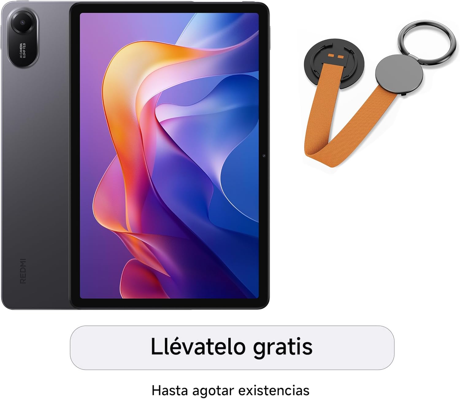 Xiaomi Redmi Pad 2 apenas WiFi (sem chamadas ou texto) 27.9 cm 2.5K Octa Core 4 alto-falantes ROM global 9000mAh Bluetooth 5.3 8MP modelo 25040RP0AL (cinza grafite, 256 GB + 8 GB) - Imagem 2