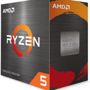 Processador AMD Ryzen 5 5500 100100000457BOX, Cerâmica cinza